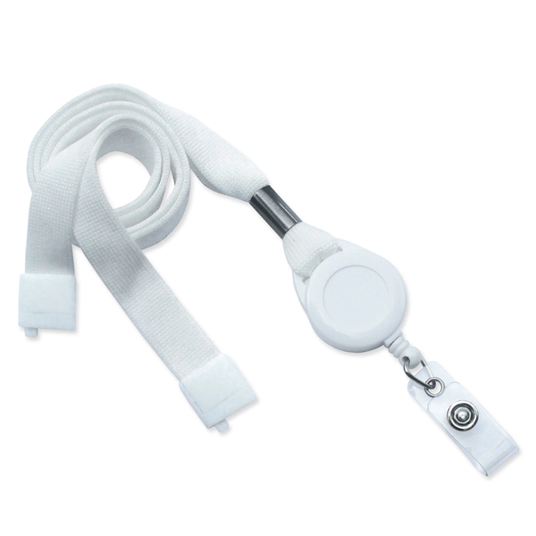 5/8" Custom Tubular Lanyard/Badge Reel Combo - 5/8" Custom Tubular Lanyard/Badge Reel Combo - Image 13 of 14