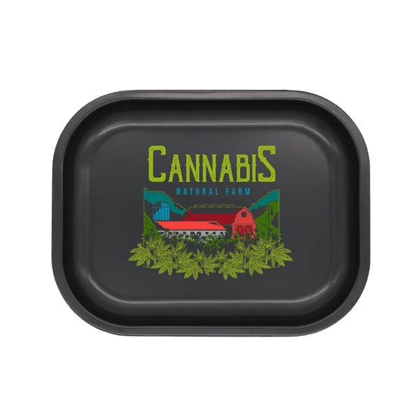 Small Custom Printed Rolling Tray - Quick Print - Small Custom Printed Rolling Tray - Quick Print - Image 3 of 8