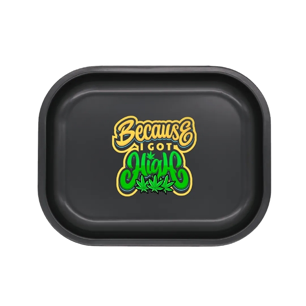 Small Custom Printed Rolling Tray - Quick Print - Small Custom Printed Rolling Tray - Quick Print - Image 1 of 8