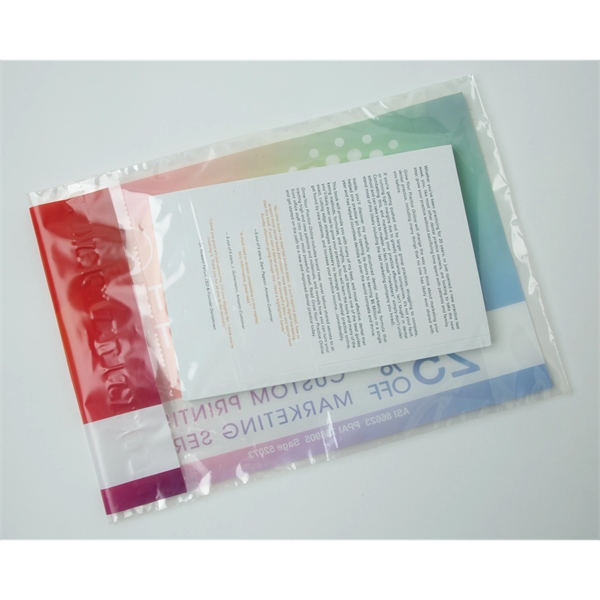 Peel & Seal White Underlay Full Color 1-sided Plastic Bags - Peel & Seal White Underlay Full Color 1-sided Plastic Bags - Image 8 of 12