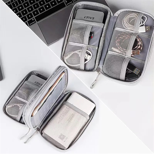 Electronics Organizer Travel Cable Bag - Electronics Organizer Travel Cable Bag - Image 1 of 1