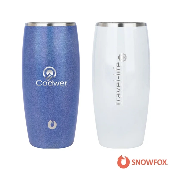 Snowfox® 18 oz. Shimmer Series Vacuum Insulated Beer Tumbler - Snowfox® 18 oz. Shimmer Series Vacuum Insulated Beer Tumbler - Image 0 of 2
