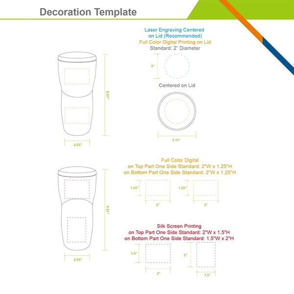 Foxy Ceramic Tumbler - 12OZ. - Foxy Ceramic Tumbler - 12OZ. - Image 3 of 5
