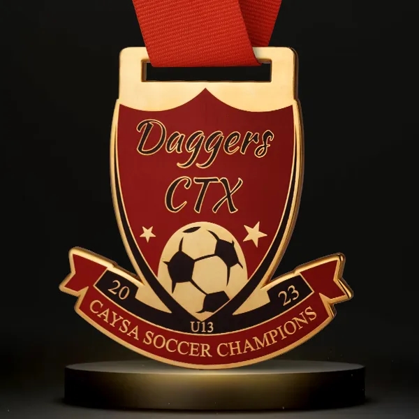 Custom Medals Cloisonne Hard Enamel, 1.5"-3"