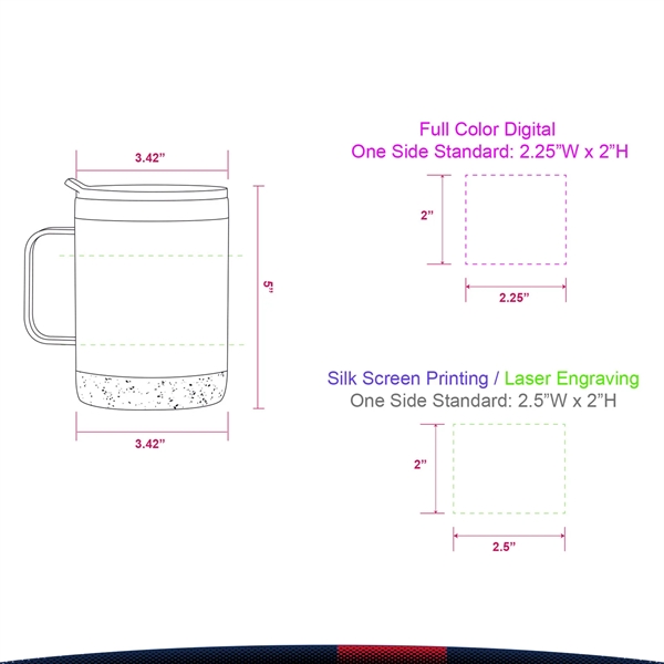 12 oz. Stainless Steel Vacuum Mugs - 12 oz. Stainless Steel Vacuum Mugs - Image 2 of 6