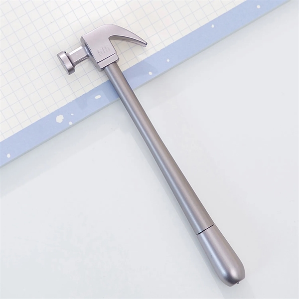 Creative Imitation Hammer Shaped Pen - Creative Imitation Hammer Shaped Pen - Image 4 of 4