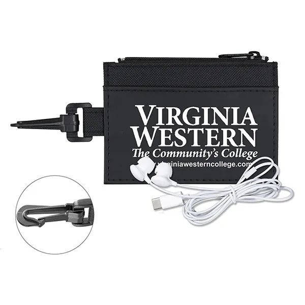 Mobile Tech Earbud Kit in Travel ID Wallet - Mobile Tech Earbud Kit in Travel ID Wallet - Image 2 of 13