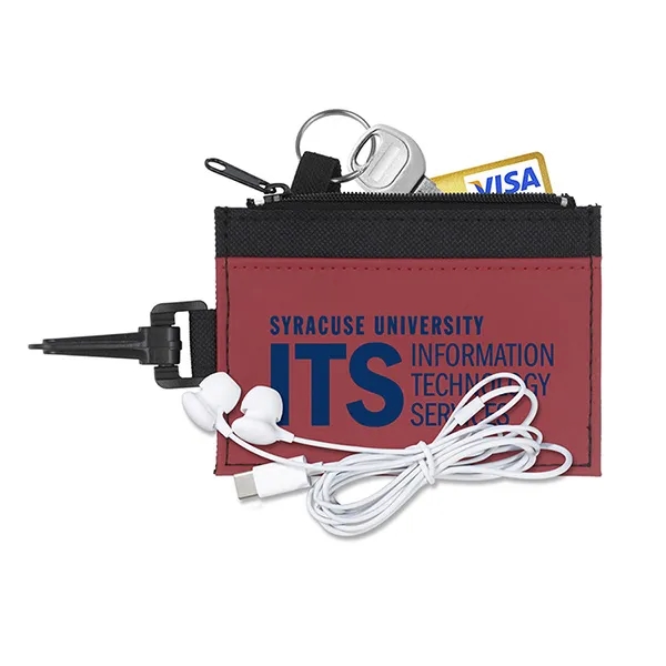 Mobile Tech Earbud Kit in Travel ID Wallet - Mobile Tech Earbud Kit in Travel ID Wallet - Image 5 of 13