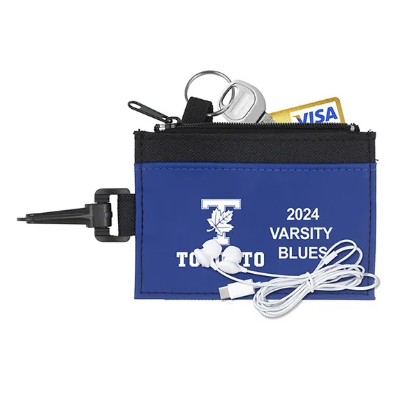 Mobile Tech Earbud Kit in Travel ID Wallet - Mobile Tech Earbud Kit in Travel ID Wallet - Image 6 of 13