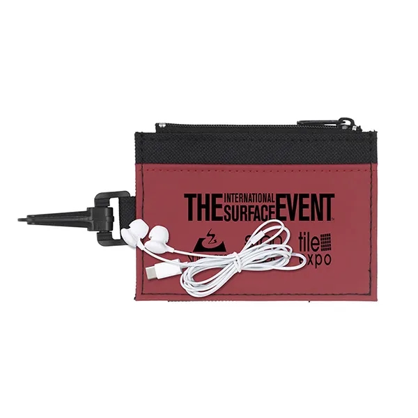 Mobile Tech Earbud Kit in Travel ID Wallet - Mobile Tech Earbud Kit in Travel ID Wallet - Image 9 of 13