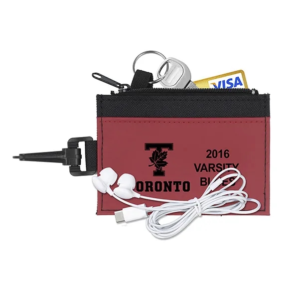 Mobile Tech Earbud Kit in Travel ID Wallet - Mobile Tech Earbud Kit in Travel ID Wallet - Image 10 of 13