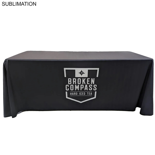 Sublimated PREMIUM Cloth for 6' table, Drape Style - Sublimated PREMIUM Cloth for 6' table, Drape Style - Image 1 of 7