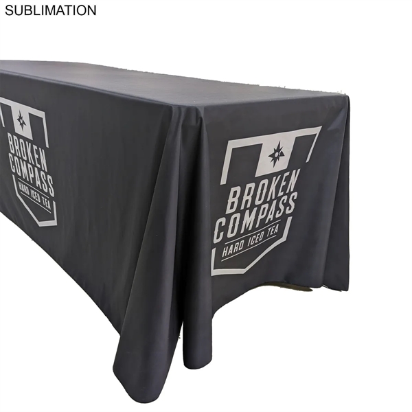 Sublimated PREMIUM Cloth for 6' table, Drape Style - Sublimated PREMIUM Cloth for 6' table, Drape Style - Image 3 of 7