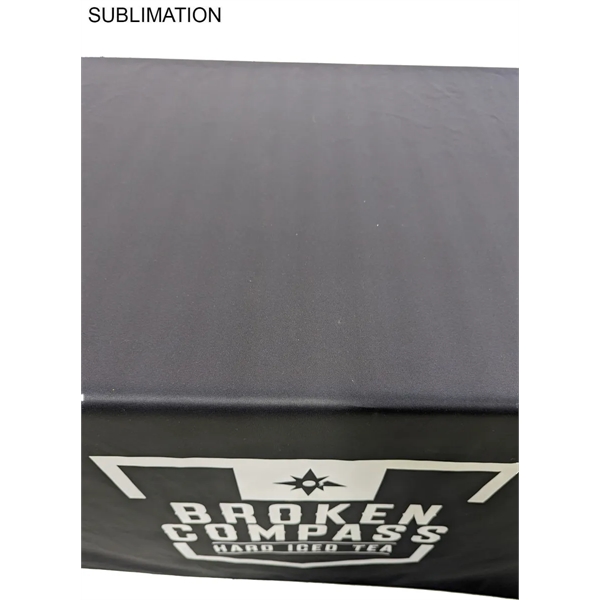Sublimated PREMIUM Cloth for 6' table, Drape Style - Sublimated PREMIUM Cloth for 6' table, Drape Style - Image 4 of 7