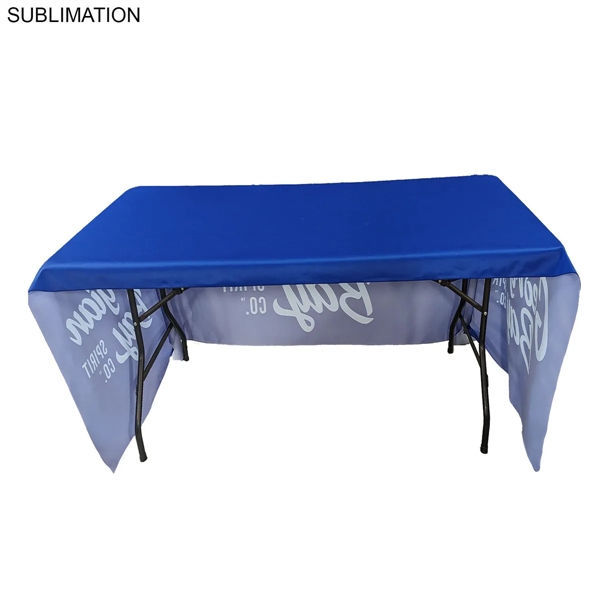 Sublimated PREMIUM Cloth for 6' table, Drape Style - Sublimated PREMIUM Cloth for 6' table, Drape Style - Image 2 of 7