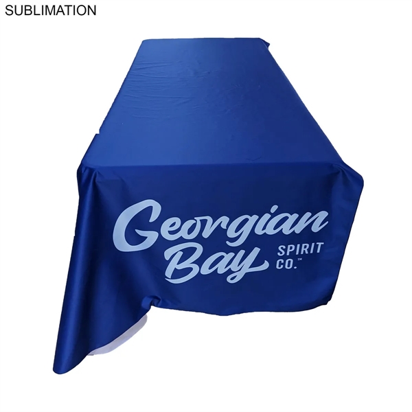 Sublimated PREMIUM Cloth for 6' table, Drape Style - Sublimated PREMIUM Cloth for 6' table, Drape Style - Image 3 of 7