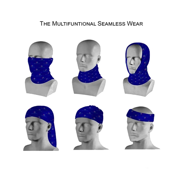 Team Building Sublimated Multifunction Tubular Headwear - Team Building Sublimated Multifunction Tubular Headwear - Image 3 of 4