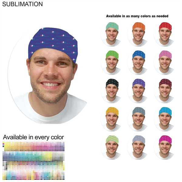 Team Building Sublimated Multifunction Tubular Headwear - Team Building Sublimated Multifunction Tubular Headwear - Image 0 of 4