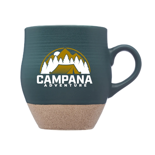 16 oz Ceramic Mugs with Artisan Bottom (2 Color) - 16 oz Ceramic Mugs with Artisan Bottom (2 Color) - Image 1 of 3