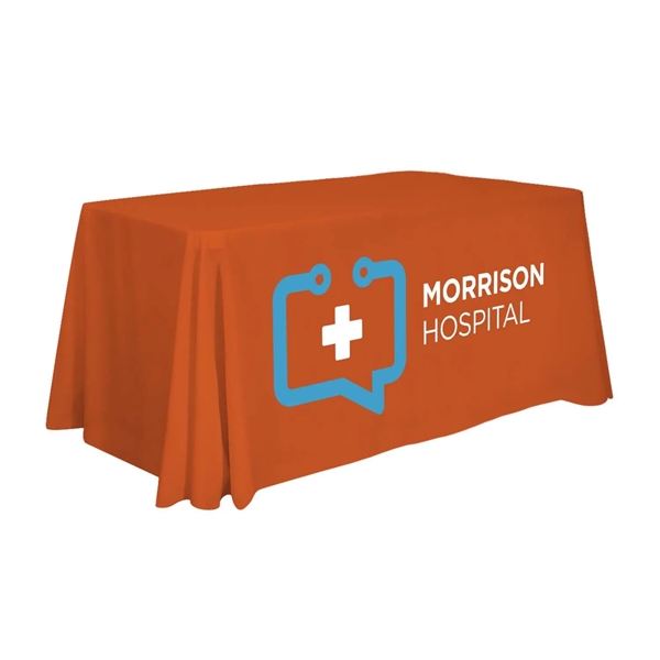 4' Economy Table Throw (Full-Color Front Only) - 4' Economy Table Throw (Full-Color Front Only) - Image 0 of 28