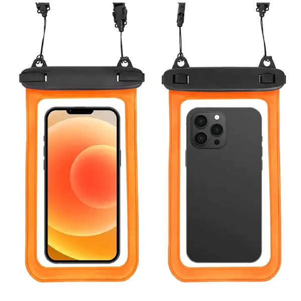 IPX8 Waterproof Phone Pouch with Lanyard - IPX8 Waterproof Phone Pouch with Lanyard - Image 0 of 4