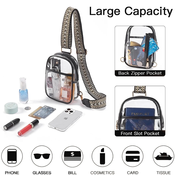 Clear Sling Bag - Clear Sling Bag - Image 2 of 4