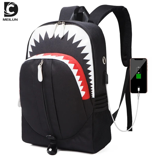 School Backpack College Bookbag For Men Women - School Backpack College Bookbag For Men Women - Image 2 of 3