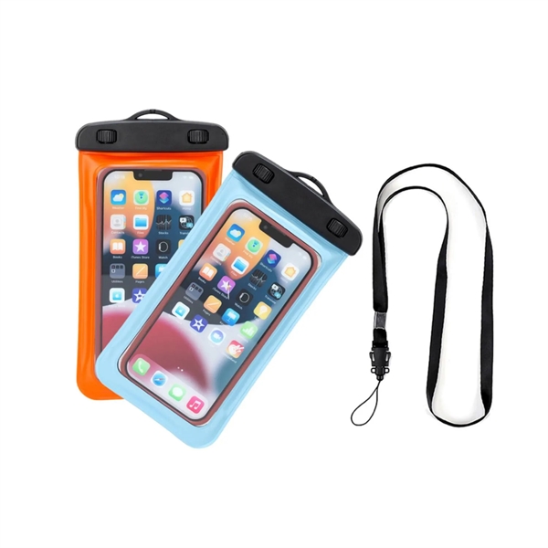 IPX8 Waterproof Mobile Phone Pouch with Lanyard - IPX8 Waterproof Mobile Phone Pouch with Lanyard - Image 3 of 4