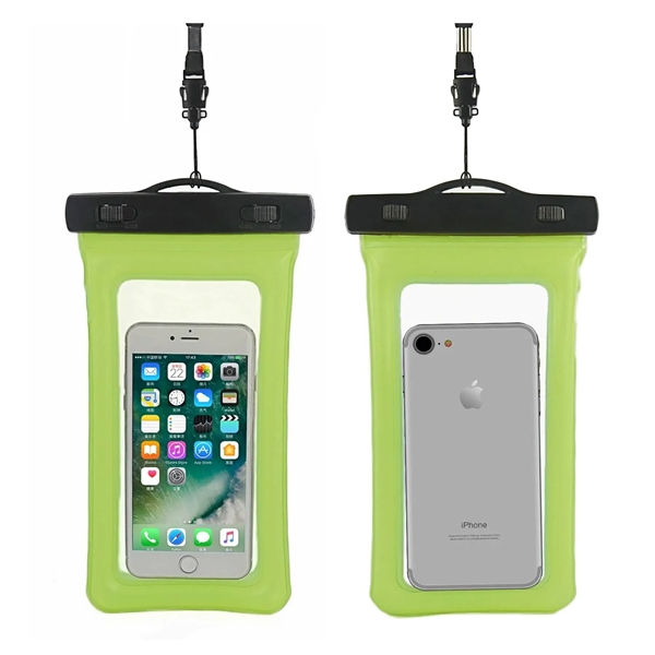 IPX8 Waterproof Floating Mobile Phone Pouch Bag with Lanyard - IPX8 Waterproof Floating Mobile Phone Pouch Bag with Lanyard - Image 0 of 3