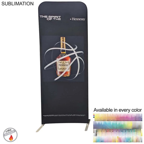 3'W x 96"H EuroFit Skinny Straight Wall Display Kit - 3'W x 96"H EuroFit Skinny Straight Wall Display Kit - Image 0 of 16