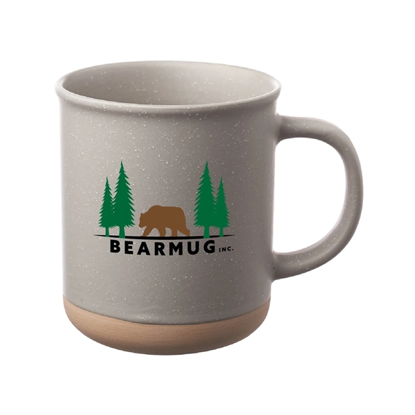 13.5 oz. Speckled Clay Coffee Mugs (Full Color) - 13.5 oz. Speckled Clay Coffee Mugs (Full Color) - Image 1 of 3