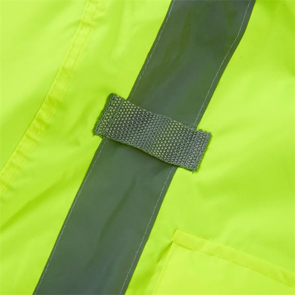 ANSI Class 3 Safety Bomber Jacket w/ Soft Fleece Lining - ANSI Class 3 Safety Bomber Jacket w/ Soft Fleece Lining - Image 11 of 11