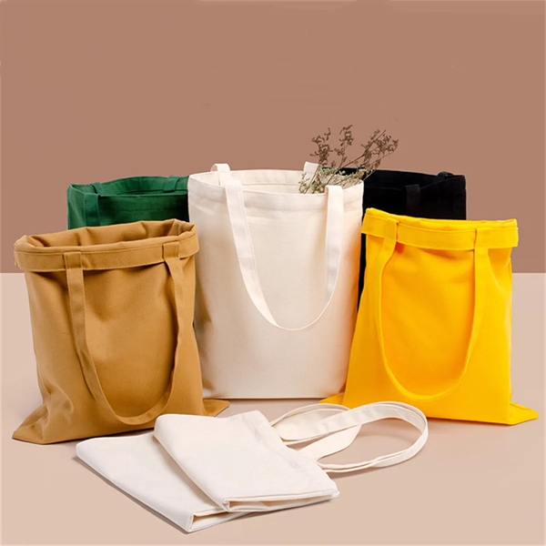 Natural Cotton Cloth Tote Bags 13.4x15.7in - Natural Cotton Cloth Tote Bags 13.4x15.7in - Image 1 of 4