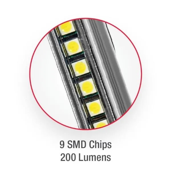 Feisty Workmate - 9 SMD CHIPS, Rotating Magnet, 200 Lumens F - Feisty Workmate - 9 SMD CHIPS, Rotating Magnet, 200 Lumens F - Image 2 of 11
