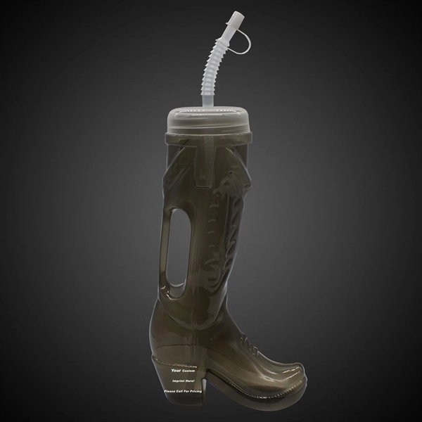 32 oz. Western Boot Shape Yard Glass - 32 oz. Western Boot Shape Yard Glass - Image 3 of 3