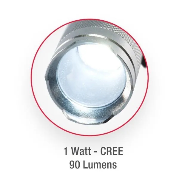 Patrol - Zoom dual power and strode (1W Cree - 90 Lumens) - Patrol - Zoom dual power and strode (1W Cree - 90 Lumens) - Image 1 of 6