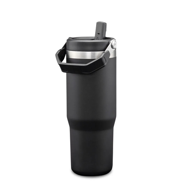 Revive SS Tumbler w/Handle & Straw - 30oz - Revive SS Tumbler w/Handle & Straw - 30oz - Image 2 of 7