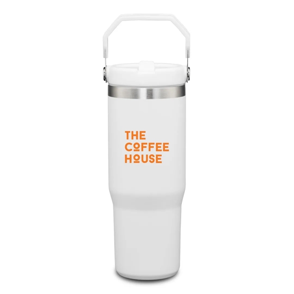 Revive SS Tumbler w/Handle & Straw - 30oz - Revive SS Tumbler w/Handle & Straw - 30oz - Image 6 of 7