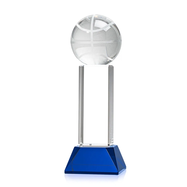 Basketball VividPrint™ Award on Stowe - Blue