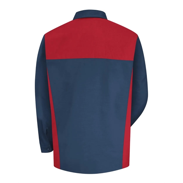 Red Kap Long Sleeve Motorsports Shirt - Red Kap Long Sleeve Motorsports Shirt - Image 10 of 11