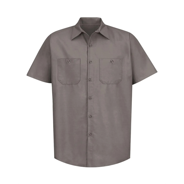 Red Kap Industrial Short Sleeve Work Shirt - Red Kap Industrial Short Sleeve Work Shirt - Image 40 of 76