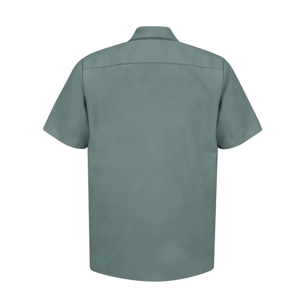 Red Kap Industrial Short Sleeve Work Shirt - Red Kap Industrial Short Sleeve Work Shirt - Image 19 of 76