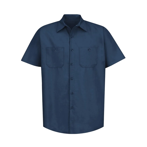 Red Kap Industrial Short Sleeve Work Shirt - Red Kap Industrial Short Sleeve Work Shirt - Image 24 of 76