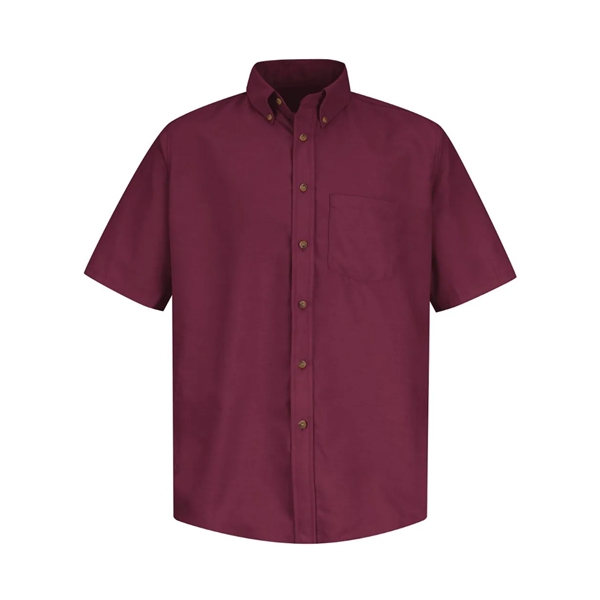 Red Kap Poplin Short Sleeve Dress Shirt - Tall Sizes - Red Kap Poplin Short Sleeve Dress Shirt - Tall Sizes - Image 3 of 18