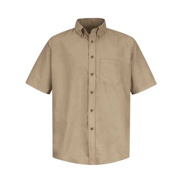 Red Kap Poplin Short Sleeve Dress Shirt - Tall Sizes - Red Kap Poplin Short Sleeve Dress Shirt - Tall Sizes - Image 5 of 18