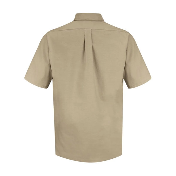 Red Kap Poplin Short Sleeve Dress Shirt - Tall Sizes - Red Kap Poplin Short Sleeve Dress Shirt - Tall Sizes - Image 6 of 18