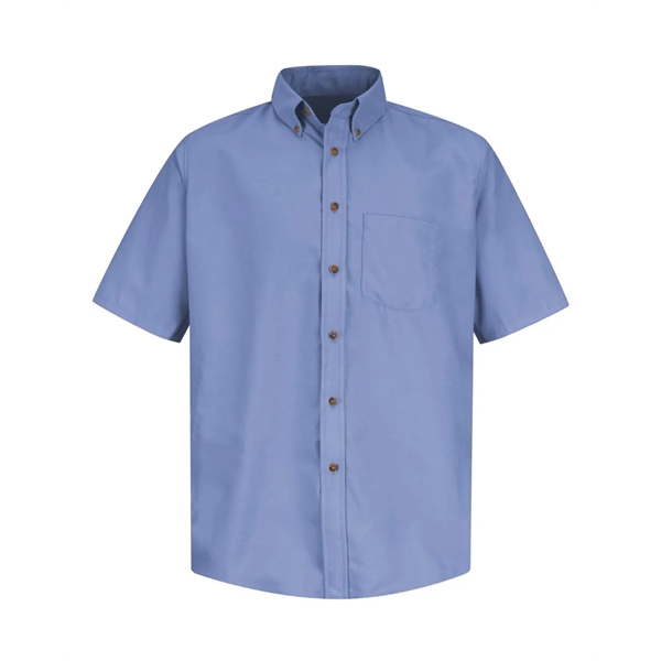 Red Kap Poplin Short Sleeve Dress Shirt - Tall Sizes - Red Kap Poplin Short Sleeve Dress Shirt - Tall Sizes - Image 7 of 18