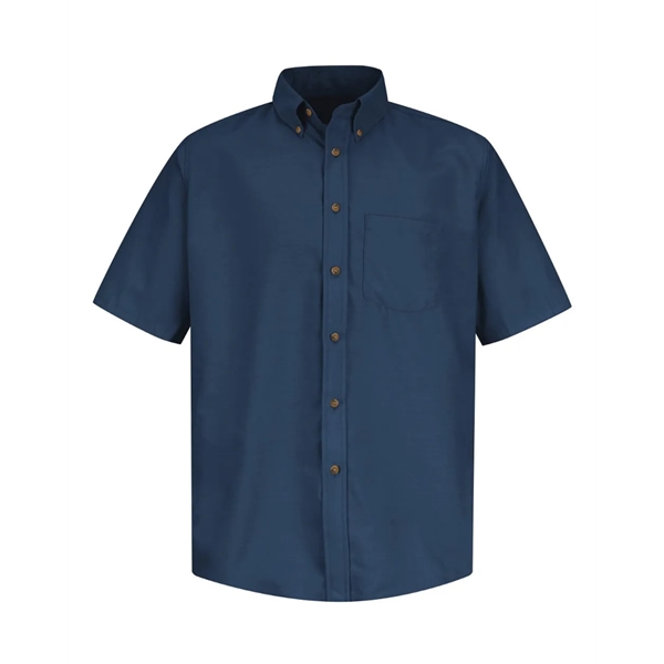 Red Kap Poplin Short Sleeve Dress Shirt - Tall Sizes - Red Kap Poplin Short Sleeve Dress Shirt - Tall Sizes - Image 9 of 18