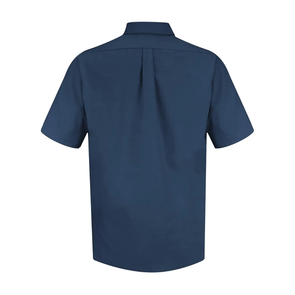 Red Kap Poplin Short Sleeve Dress Shirt - Tall Sizes - Red Kap Poplin Short Sleeve Dress Shirt - Tall Sizes - Image 10 of 18