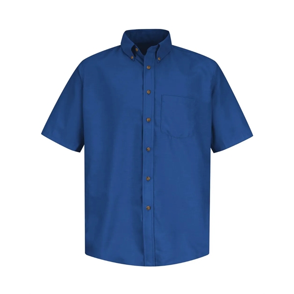 Red Kap Poplin Short Sleeve Dress Shirt - Tall Sizes - Red Kap Poplin Short Sleeve Dress Shirt - Tall Sizes - Image 13 of 18